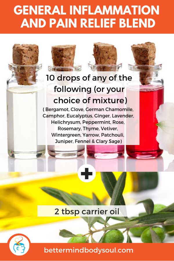 21 Essential Oil Recipes For Pain