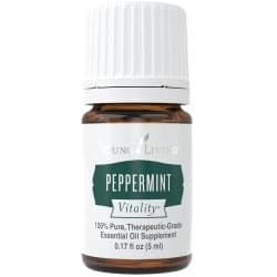 Young Living Essential Oil Peppermint Vitality in white background