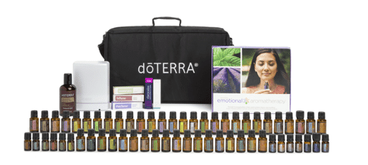 A doterra kit and a young doterra essential oils