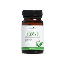 Young Living Digest and Cleanse in white background