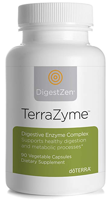 doTERRA - TerraZyme Digestive Enzyme Complex in white background