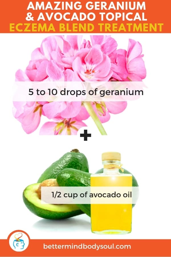 geranium + avocado oil