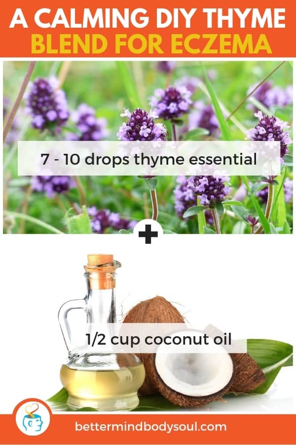 thyme essential + coconut oil