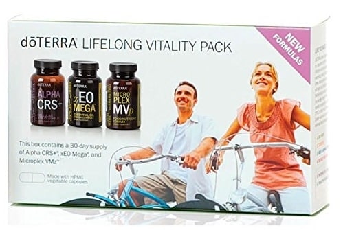 doTERRA Lifelong Vitality Pack in white background