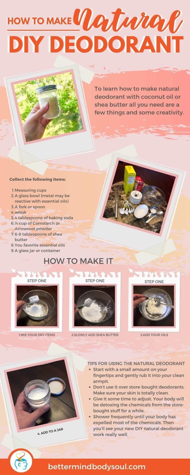 How To Make Natural Deodorant A DIY Tutorial for Body Odor