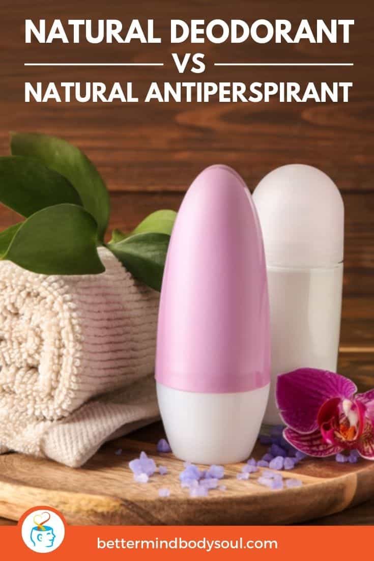 Natural Deodorant VS Antiperspirant What’s the Difference?