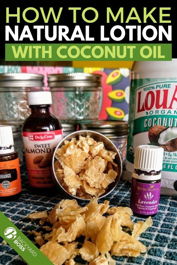 How to Make a Natural Coconut Oil Lotion