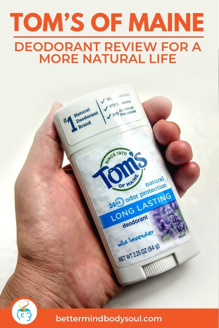Tom’s of Maine Natural Deodorant Review A More Natural Life