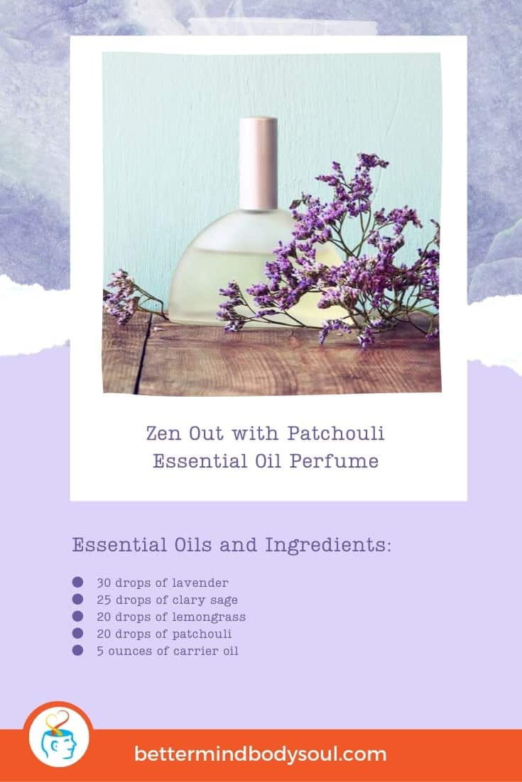 Lavender + Clary Sage + Lemongrass + Patchouli + Carrier Oil