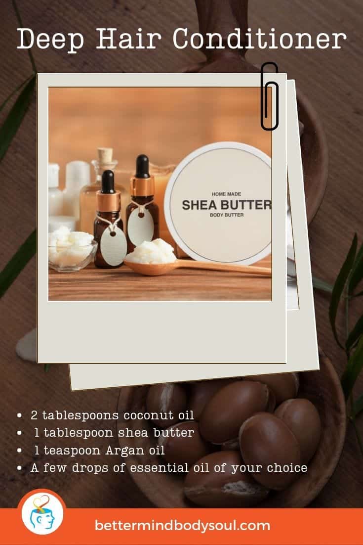 Coconut Oil+Shea Butter+Argan Oil+Essential Oil